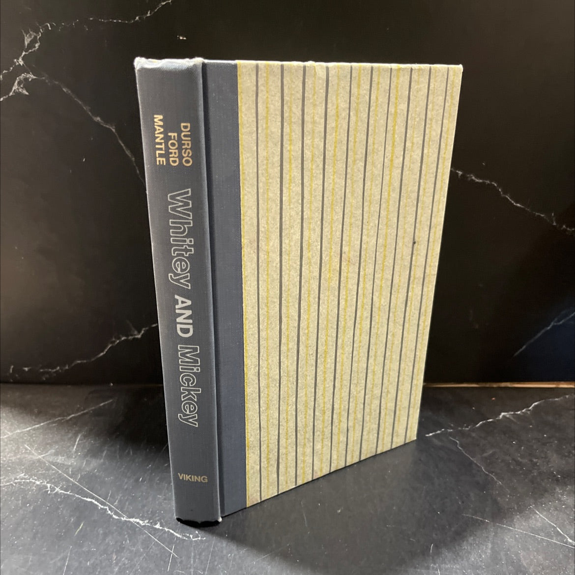 m whitey and mickey a joint autobiography of the yankee years book, by whitey ford, mickey mantle, joseph durso, 1977 image 1