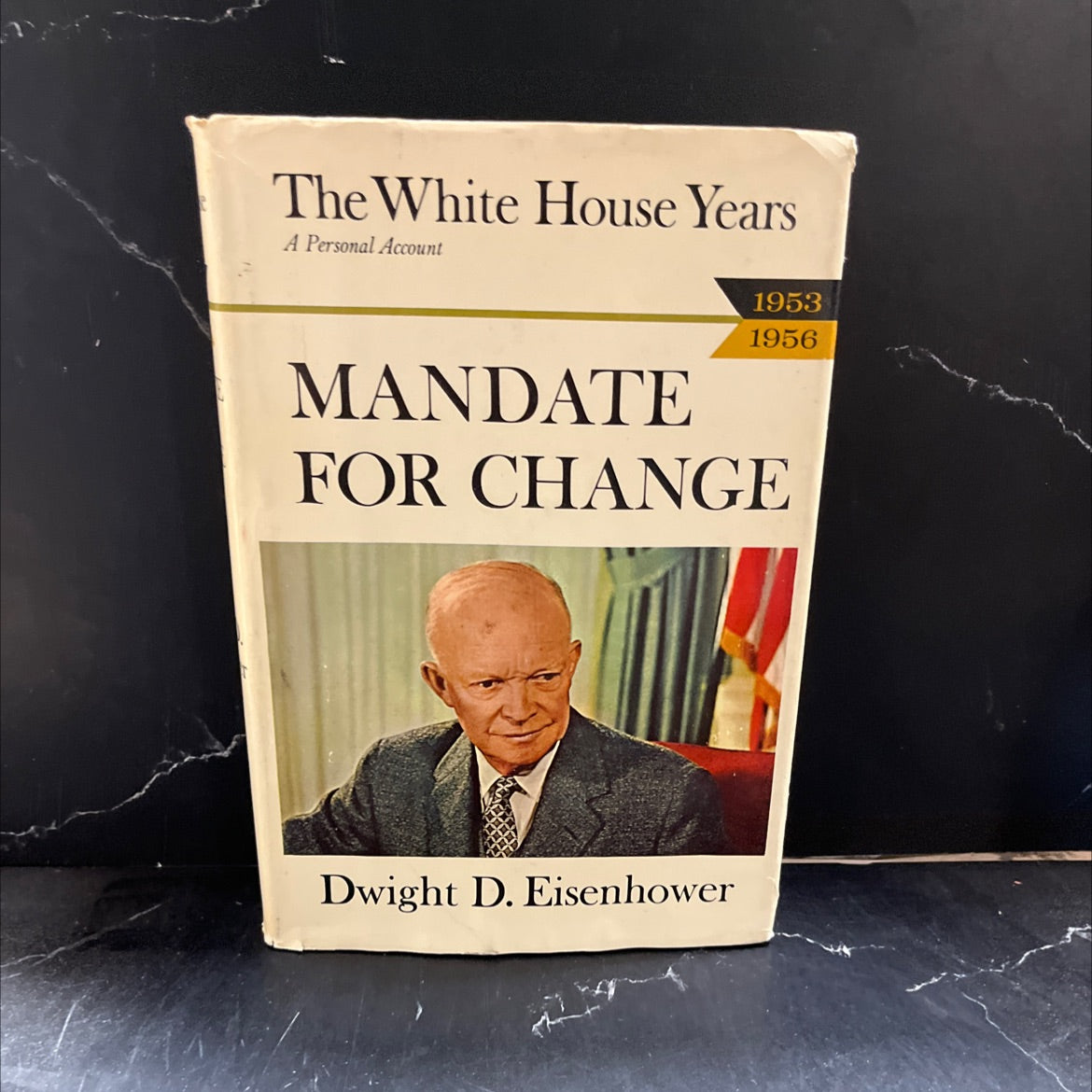 ma the white house years mandate for change book, by dwight d. eisenhower, 1963 Hardcover image 1