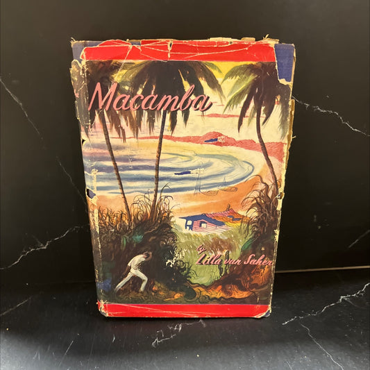 macamba book, by Lilla Van Saher, 1949 Hardcover image 1