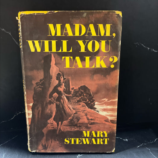 madam, will you talk? book, by Mary Stewart, 1956 Hardcover image 1