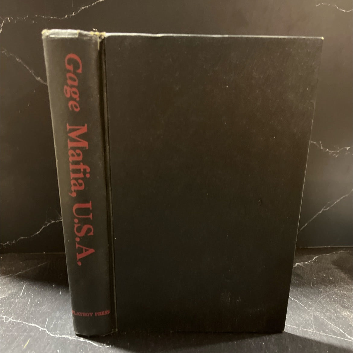 mafia u.s.a. book, by nicholas gage, 1972 Hardcover image 1