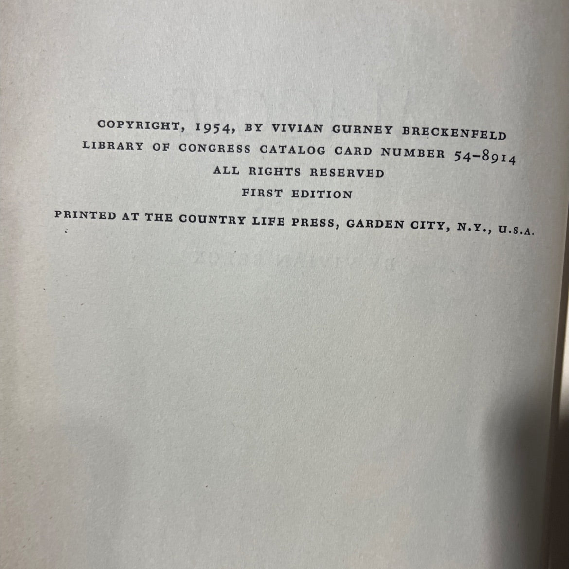 maggie 25 25 25 25 book, by vivian breck, 1954 Hardcover image 3