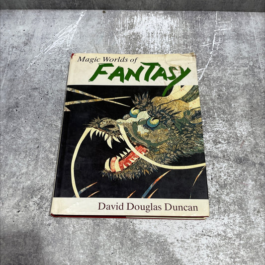 magic worlds of fantasy book, by David Douglas Duncan, 1978 Hardcover image 1