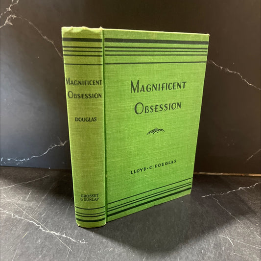 magnificent obsession book, by lloyd c. douglas, 1929 Hardcover image 1