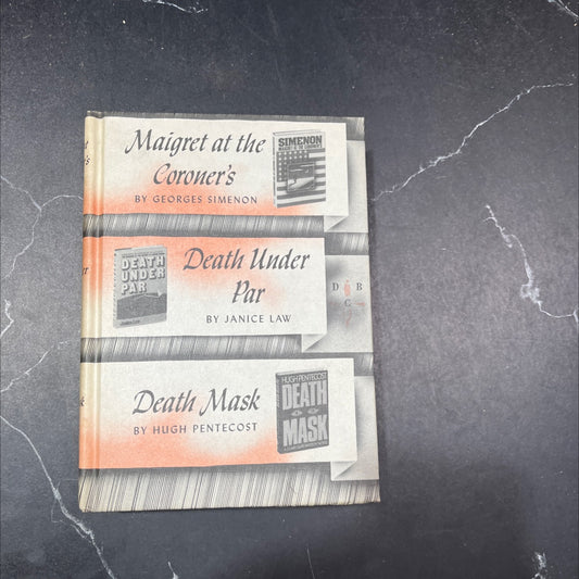 maigret at the coroner's book, by georges simenon, 1980 Hardcover image 1