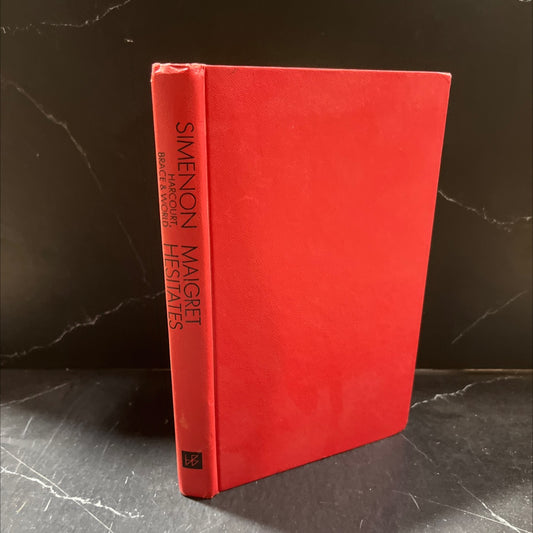maigret hesitates book, by georges simenon, 1970 Hardcover image 1