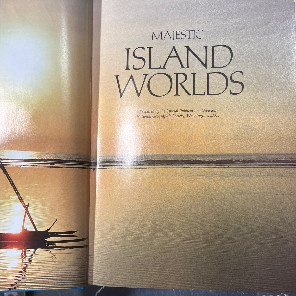 majestic island worlds book, by elizabeth w. fisher, maria mudd, elizabeth p. schleichert, jayne wise, 1987 Hardcover image 2