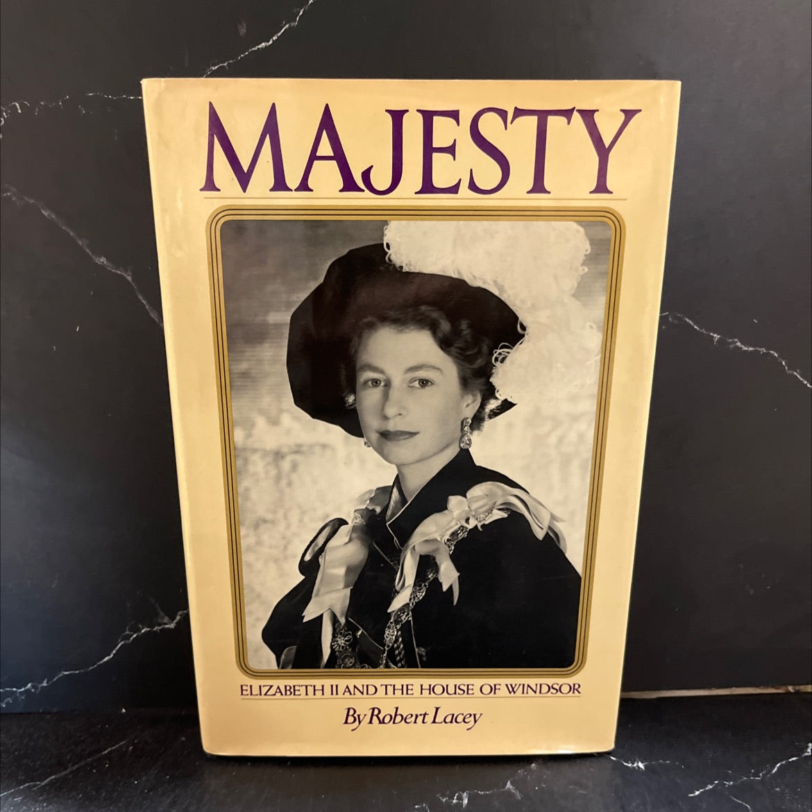majesty book, by Robert Lacey, 1977 Hardcover image 1
