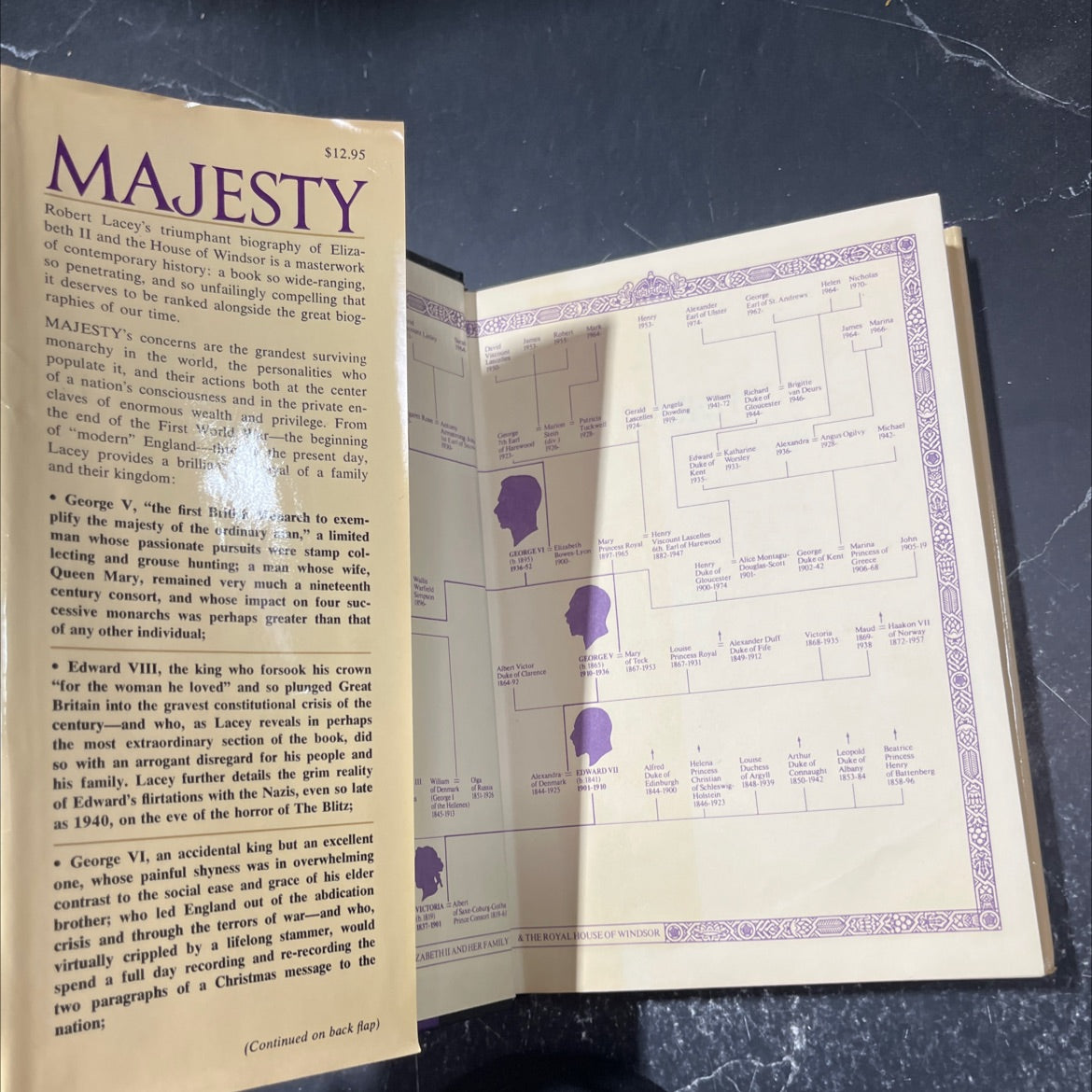 majesty book, by Robert Lacey, 1977 Hardcover image 4