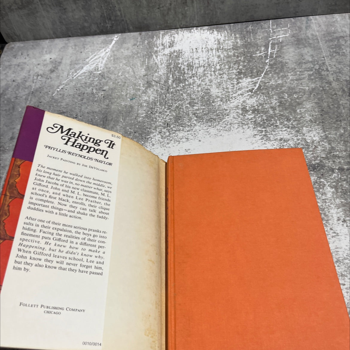 make a wee moon meet murdock book, by phyllis reynolds naylor, 1970 Hardcover image 4