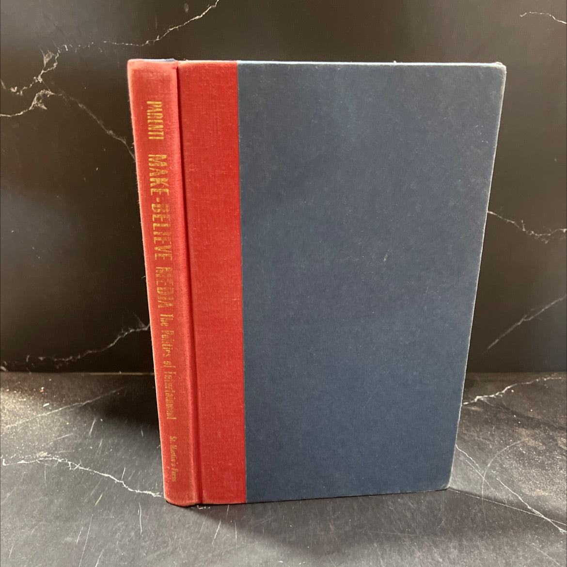 make-believe media the politics of entertainment book, by Michael Parenti, 1992 Hardcover image 1