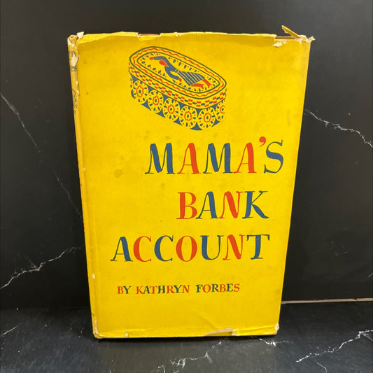 mama's bank account book, by kathryn forbes, 1943 Hardcover image 1