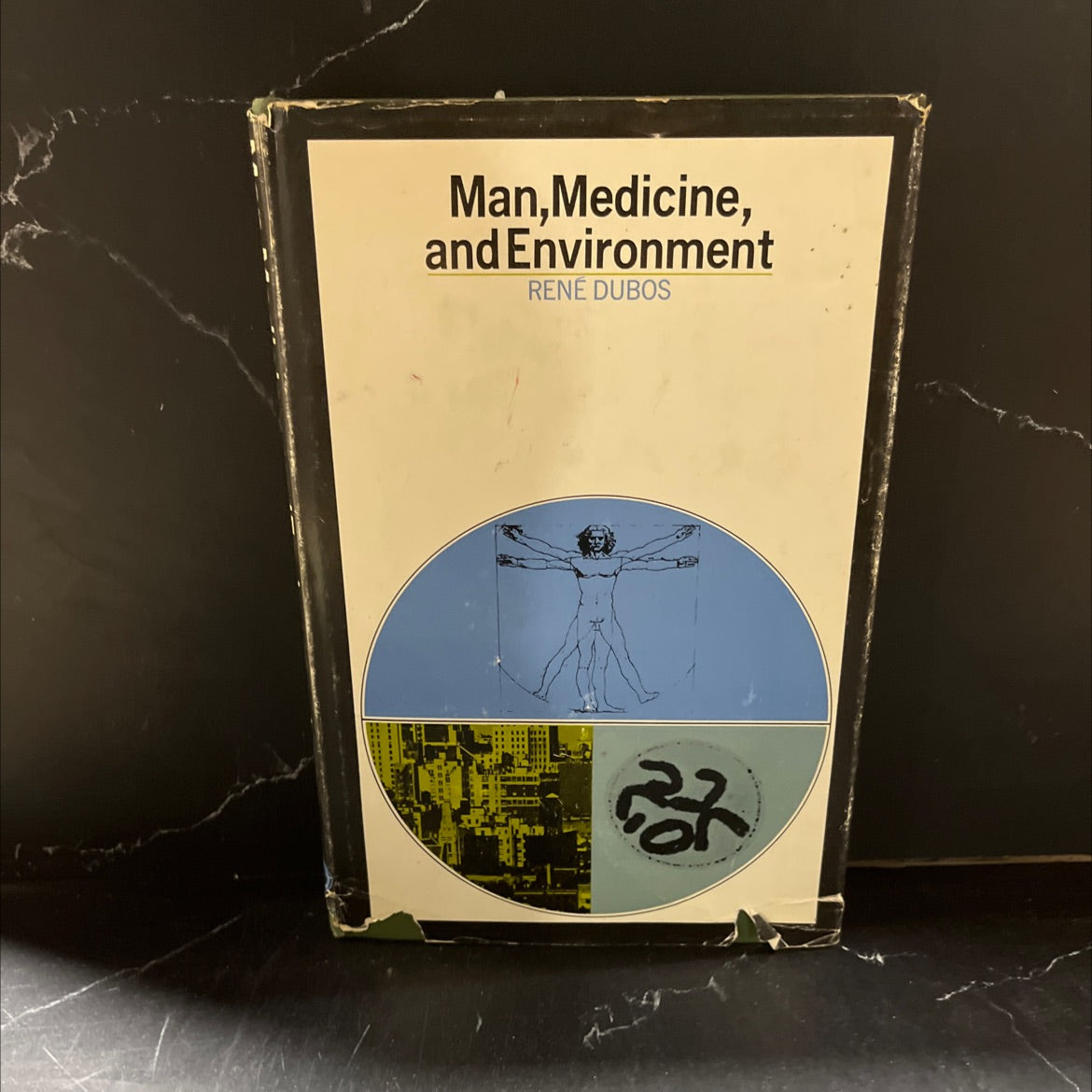 man, medicine, and environment book, by rené dubos, 1968 Hardcover image 1