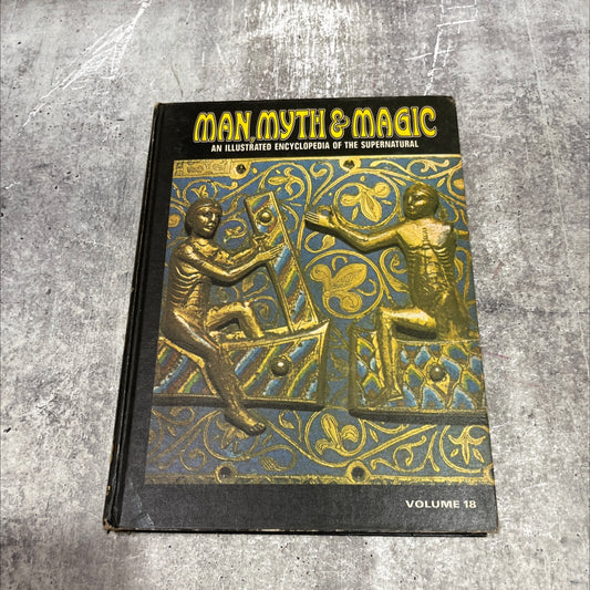 man, myth & magic an illustrated encyclopedia of the supernatural book, by Richard Cavendish, 1970 Hardcover image 1