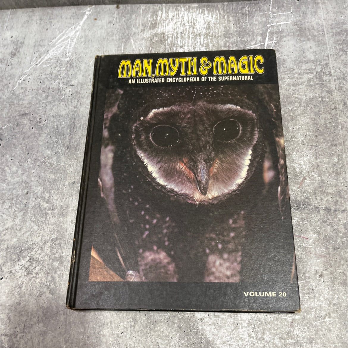 man, myth & magic an illustrated encyclopedia of the supernatural book, by Richard Cavendish, 1970 Hardcover image 1