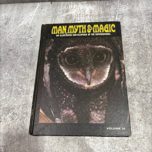 man, myth & magic an illustrated encyclopedia of the supernatural book, by Richard Cavendish, 1970 Hardcover image 1