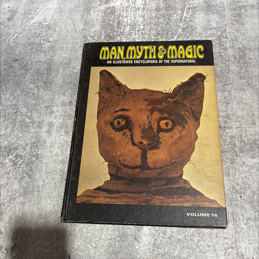 man, myth & magic an illustrated encyclopedia of the supernatural book, by Richard Cavendish, 1970 Hardcover image 1