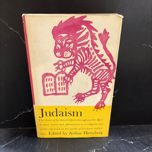 man and god in judaism book, by Arthur Hertzberg, 1962 Hardcover image 1