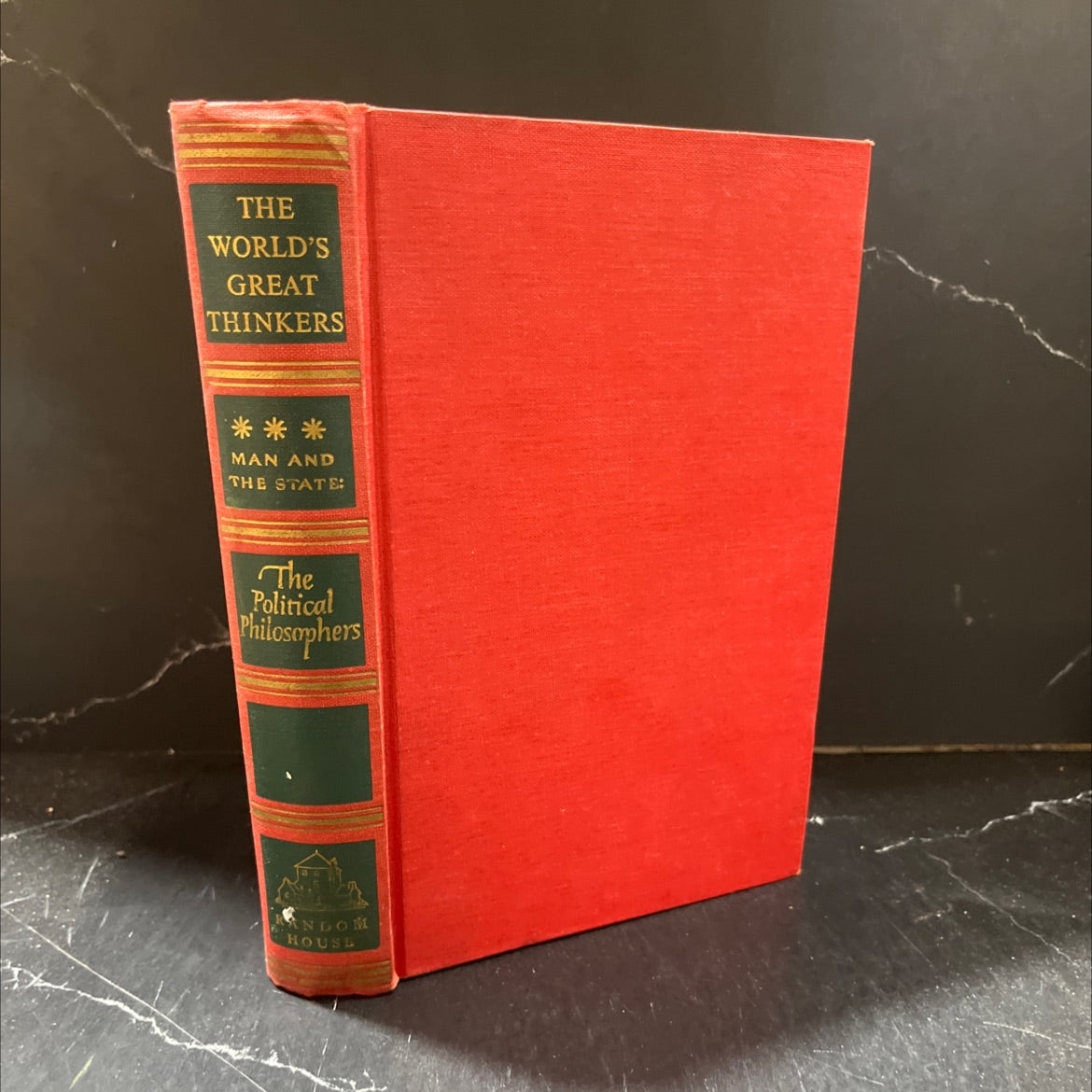 man and the state: the political philosophers book, by unknown, 1947 Hardcover image 1