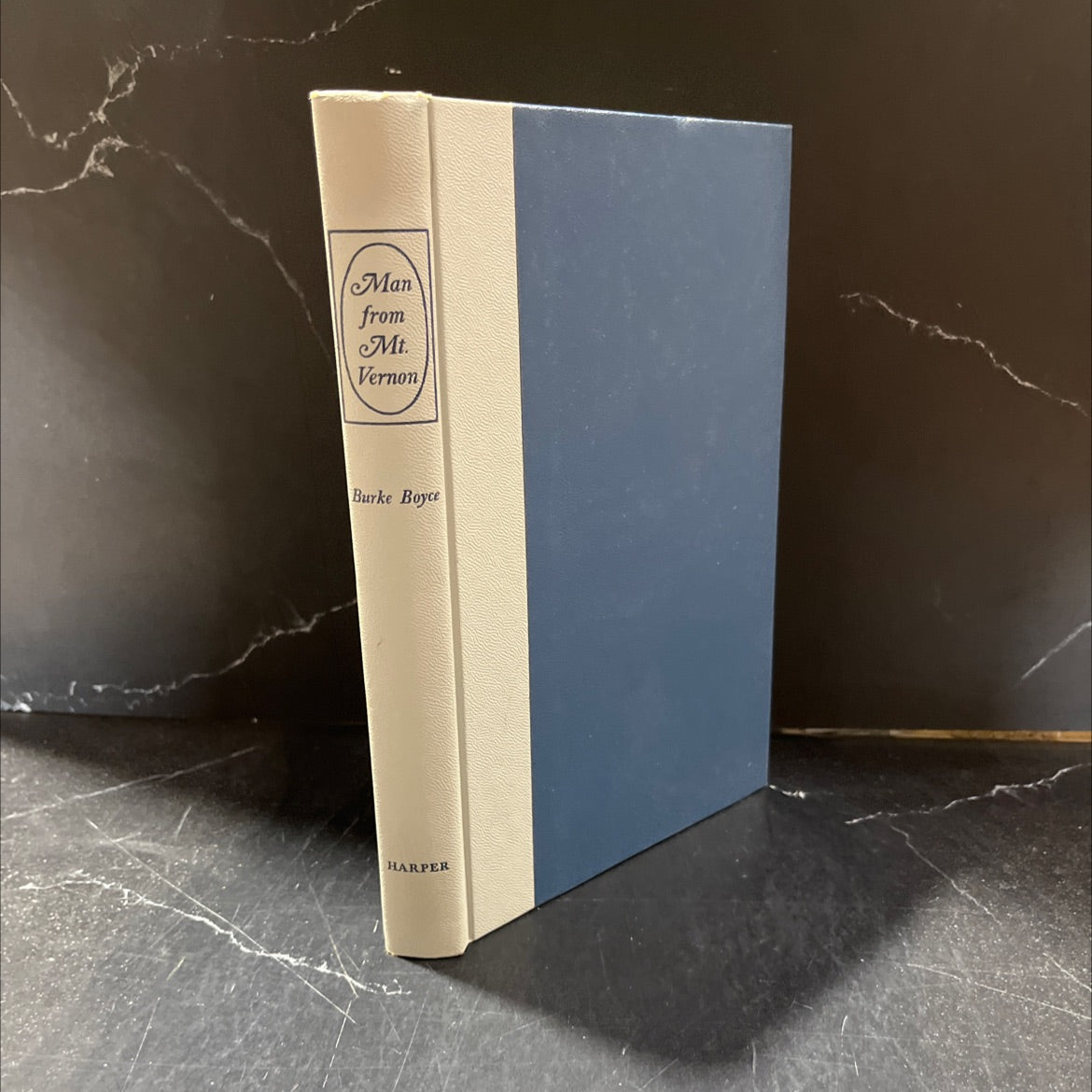 man from mt. vernon book, by Burke Boyce, 1961 Hardcover image 1