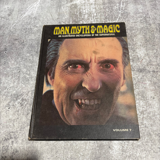 man myth & magic an illustrated encyclopedia of the supernatural book, by Richard Cavendish, 1970 Hardcover image 1