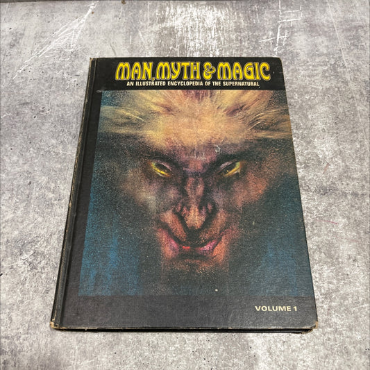man myth & magic an illustrated encyclopedia of the supernatural book, by Richard Cavendish, 1970 Hardcover image 1