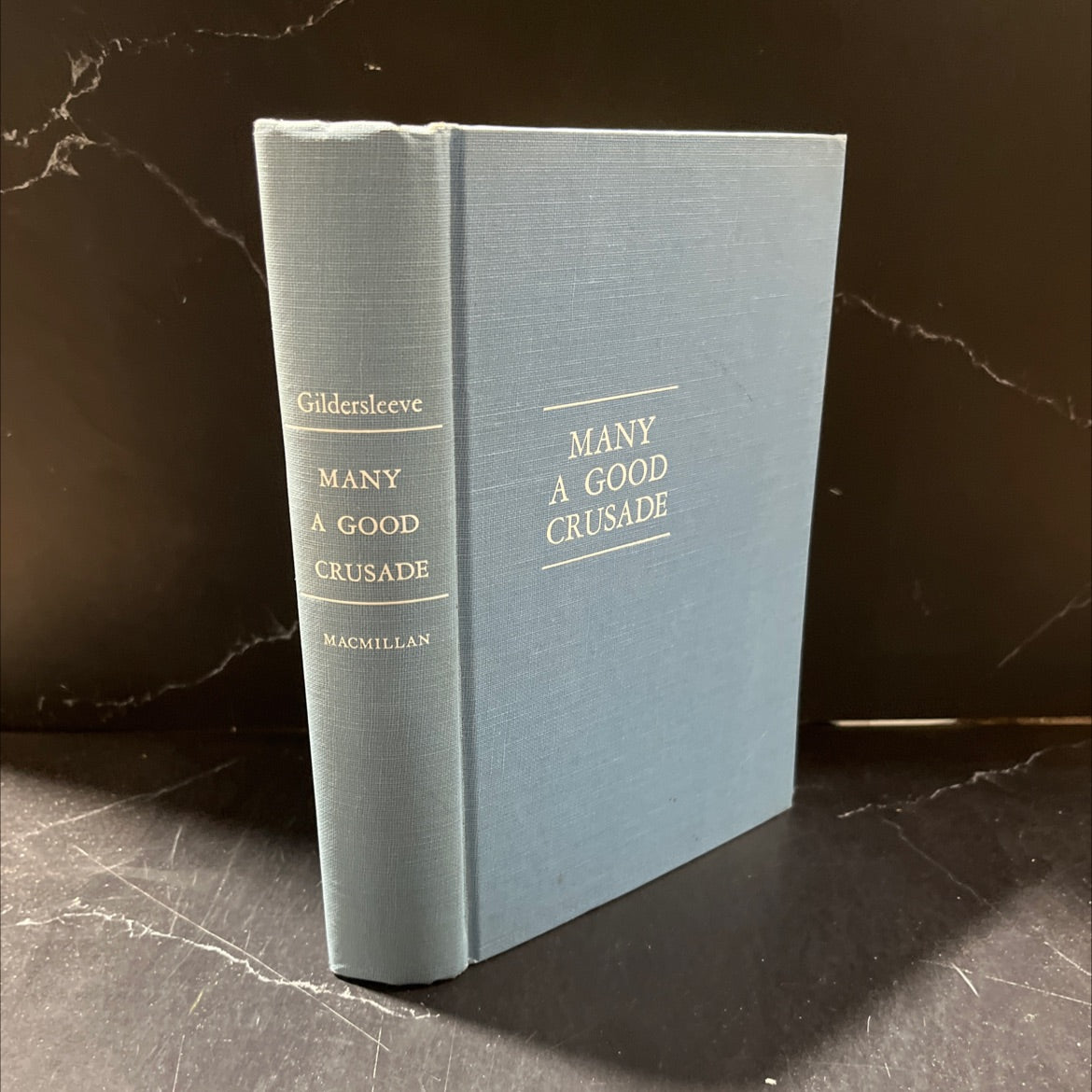 many a good crusade book, by virginia crocheron gildersleeve, 1954 Hardcover image 1