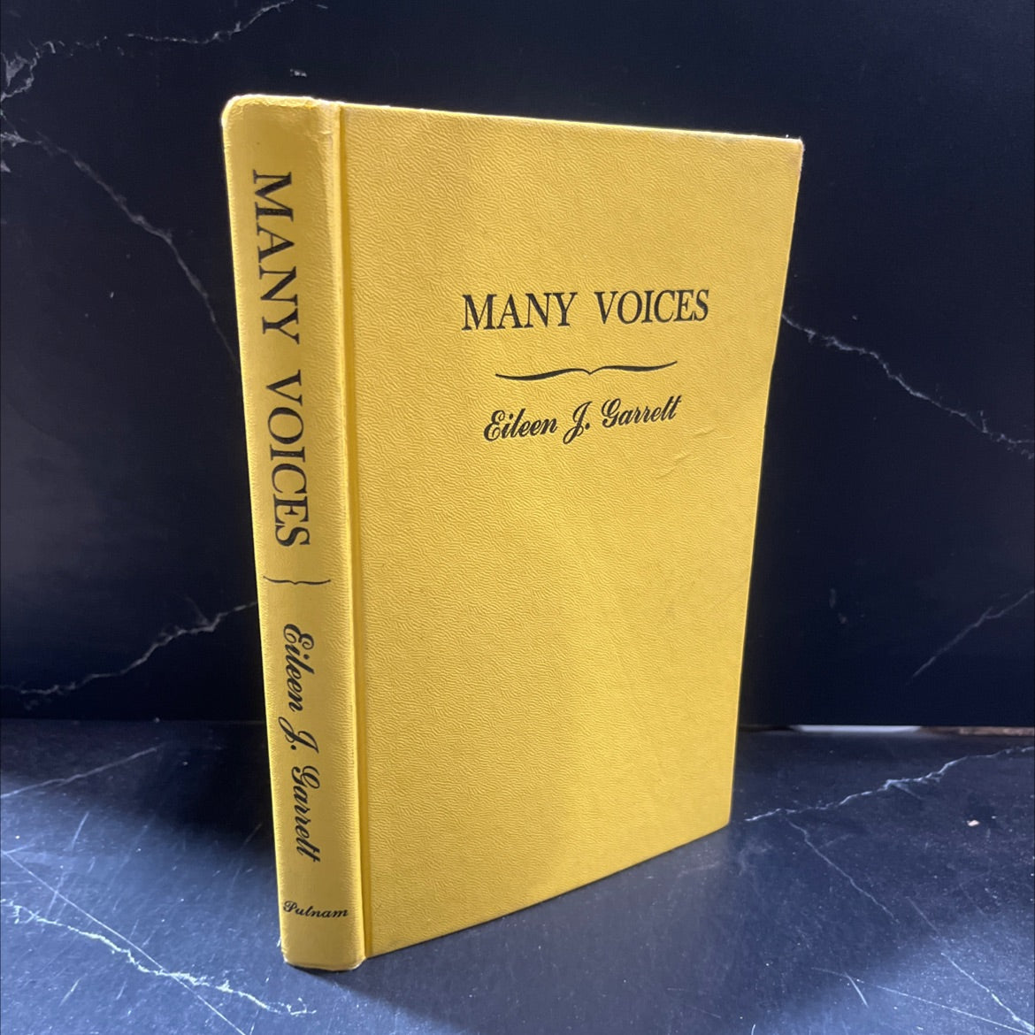 many voices the autobiography of a medium book, by eileen j. garrett, 1968 Hardcover image 1