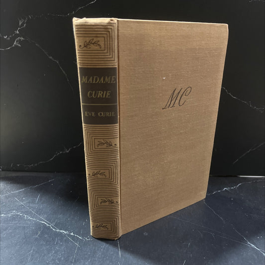 marie curie a portrait book, by blanche de lorier, 1937 Hardcover image 1