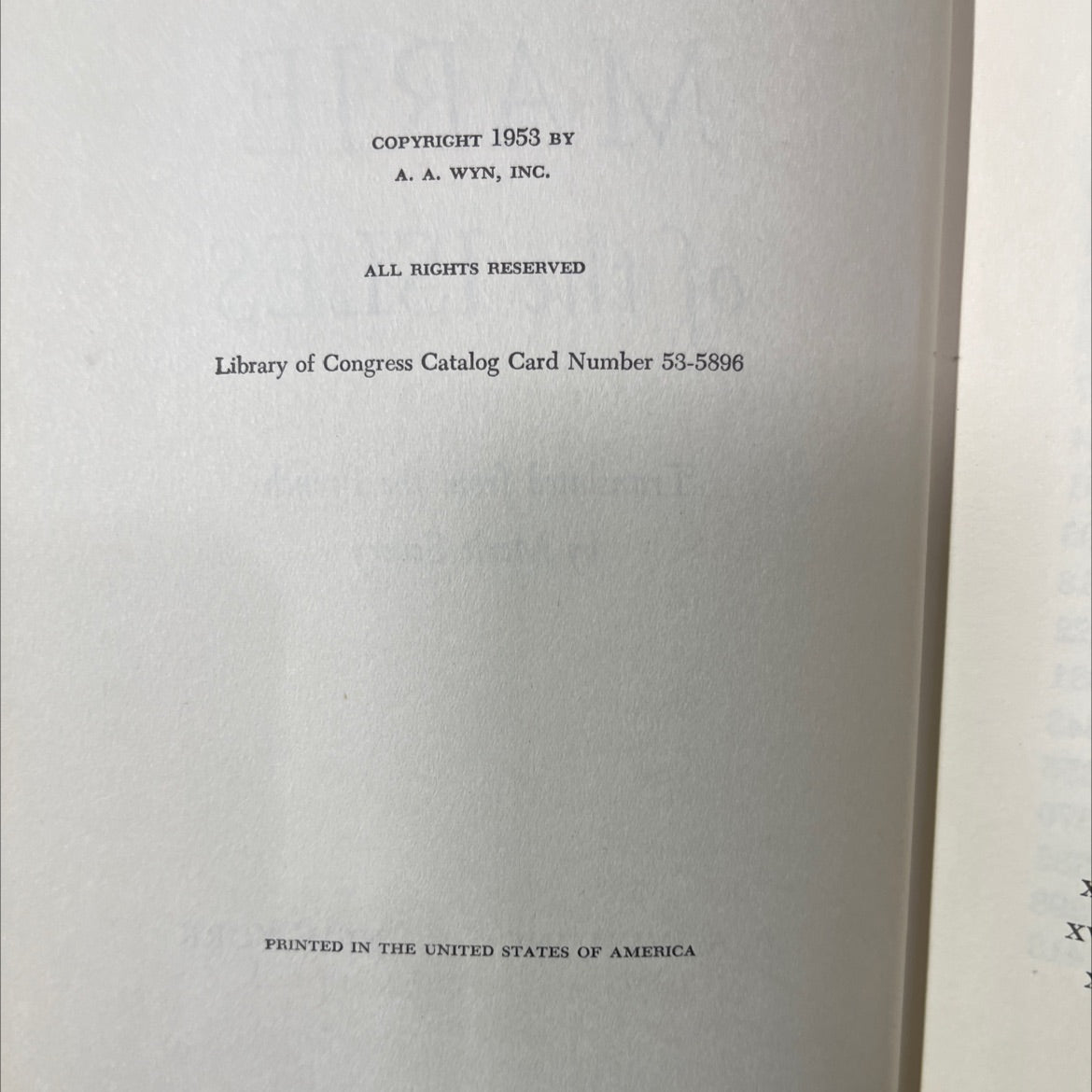 marie of the isles book, by robert gaillard, 1953 Hardcover image 3