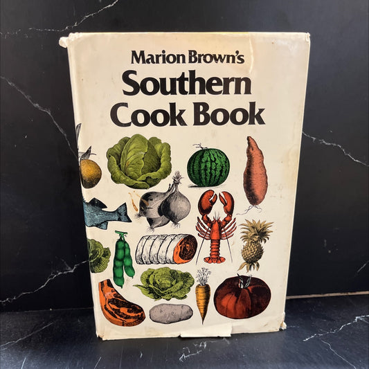 SIGNED marion brown's southern cook book book, by marion brown, 1968 Hardcover image 1