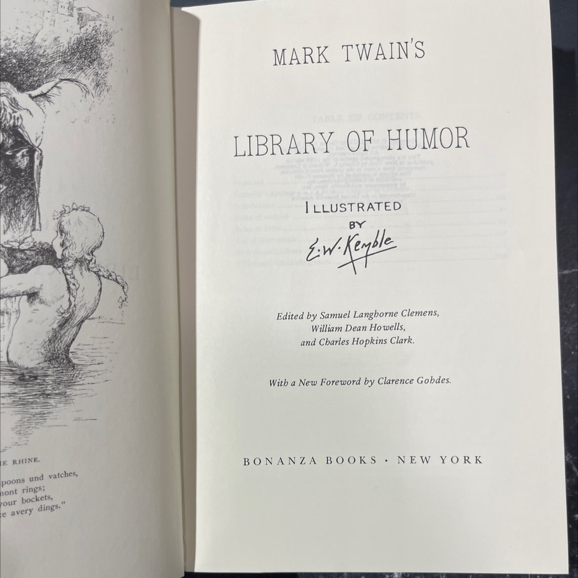 mark twain's library of humor book, by mark twain, 1969 Hardcover image 2