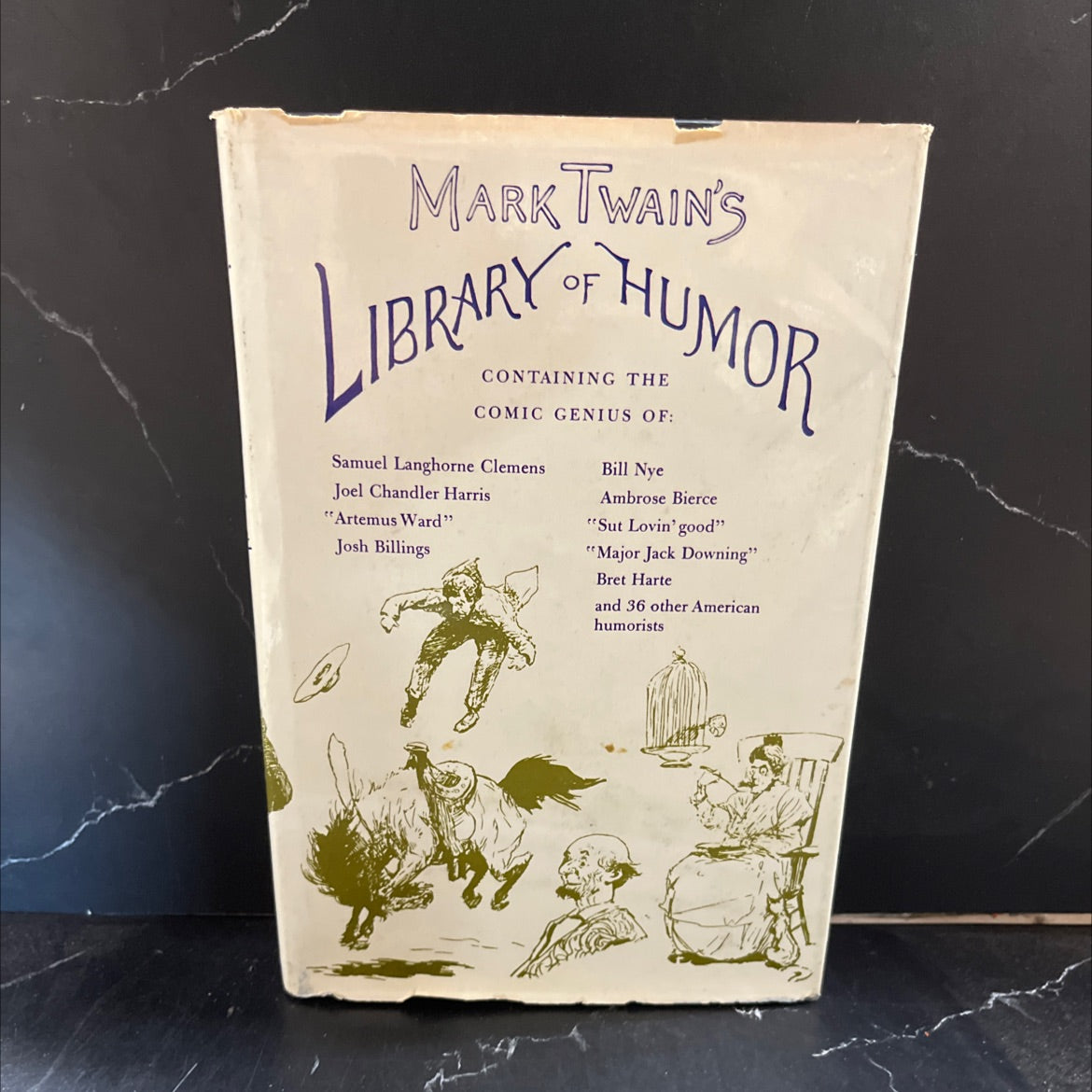 mark twain's library of humor book, by mark twain, 1969 Hardcover image 1