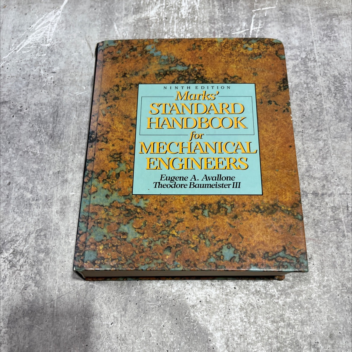 marks standard handbook for mechanical engineers book, by eugene a. avallone, theodore baumeister iii, 1978 Hardcover image 1