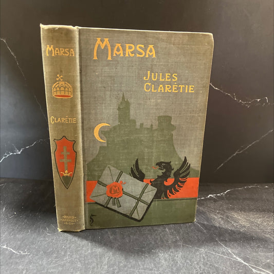 marsa the gipsy bride (the prince zilah) book, by jules claretie, adapted by arthur d. hall, 1885 Hardcover image 1