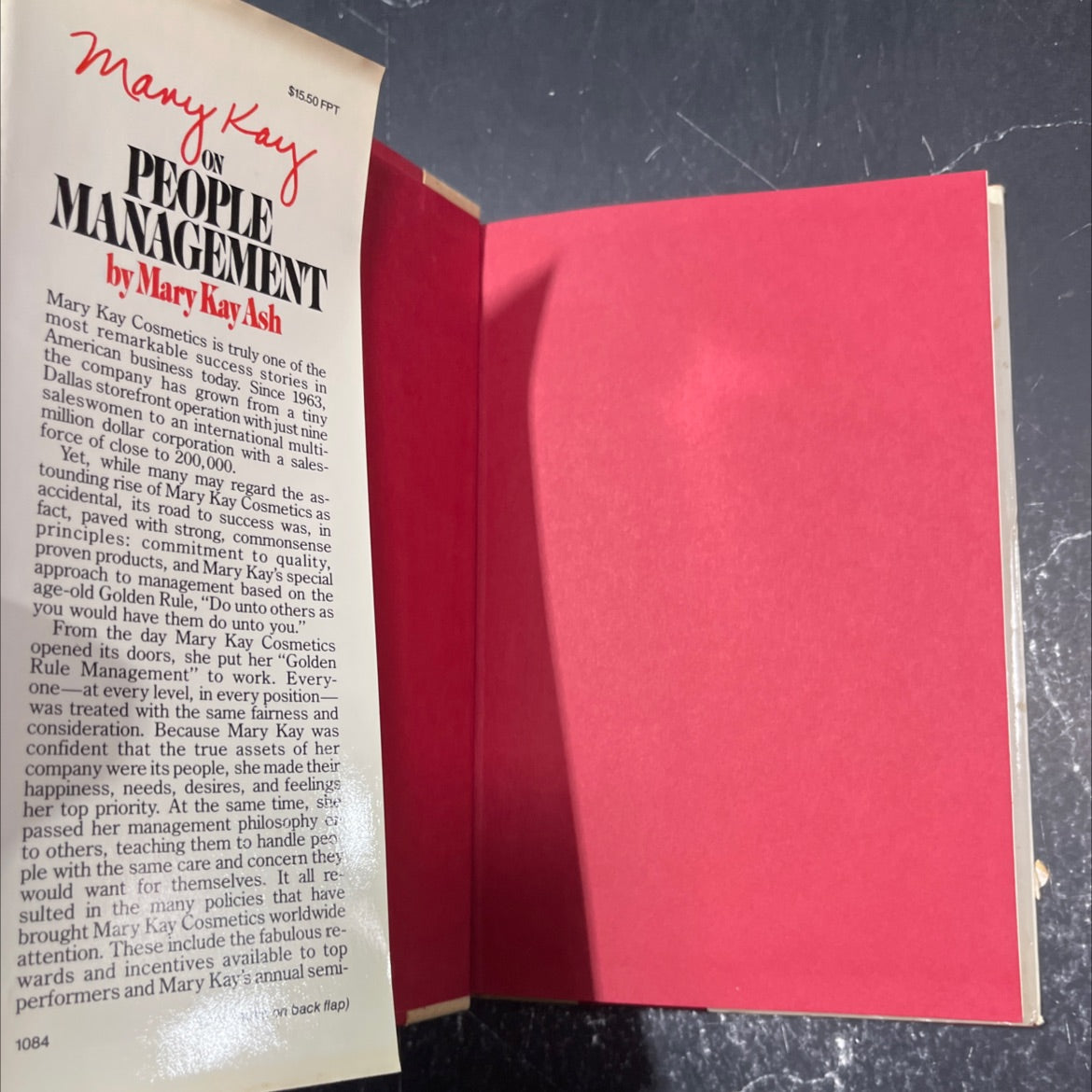 mary kay on people management book, by mary kay ash, 1984 Hardcover image 4
