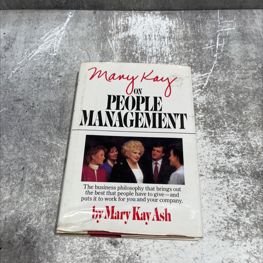 mary kay on people management book, by Mary Kay Ash, 1984 Hardcover image 1