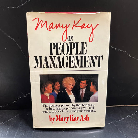 mary kay on people management book, by mary kay ash, 1984 Hardcover image 1