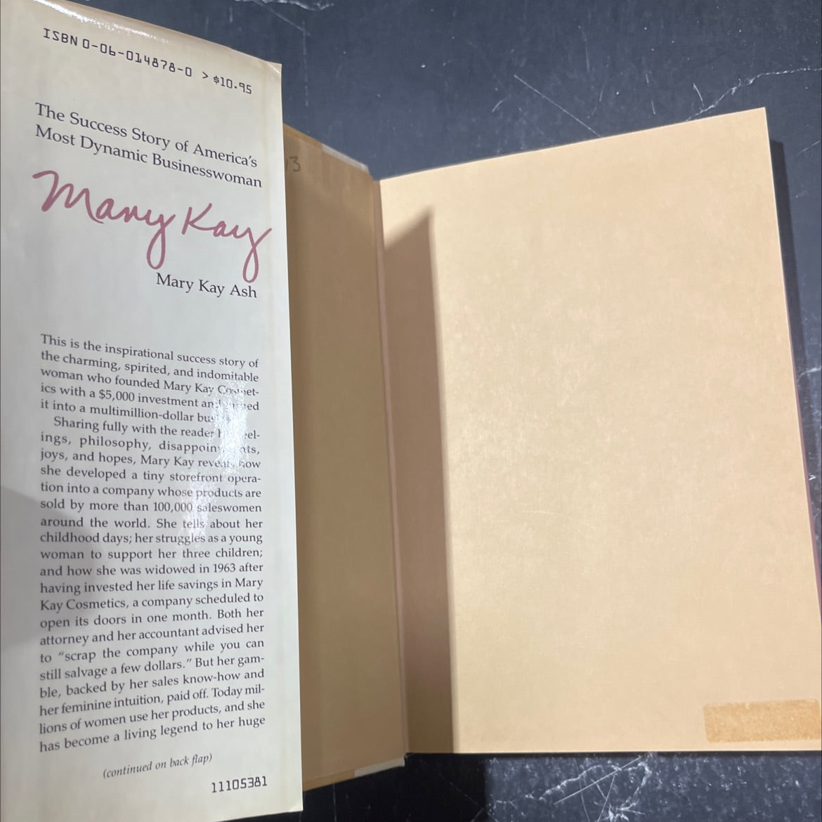 mary kay book, by Mary Kay Ash, 1981 Hardcover image 4