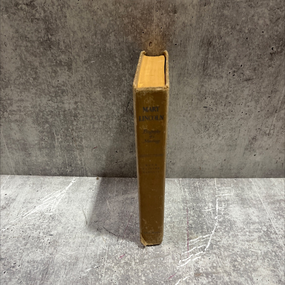 mary lincoln biography of a marriage book, by ruth painter randall, 1953 Hardcover image 4
