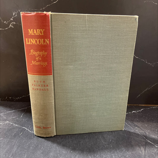 mary lincoln book, by ruth painter randall, 1953 Hardcover image 1