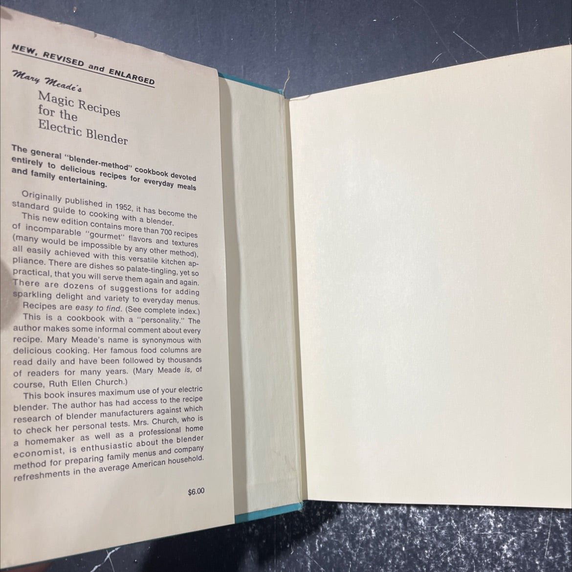 mary meade's magic recipes for the electric blender book, by ruth ellen church, 1965 Hardcover image 4