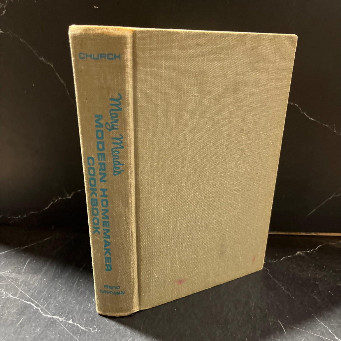 mary meade's modern homemaker cookbook book, by ruth ellen church, 1966 Hardcover image 1