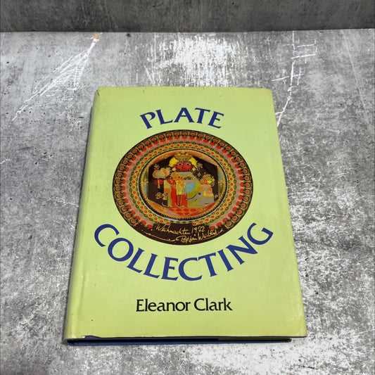mas plate collecting book, by eleanor clark, 1976 Hardcover image 1