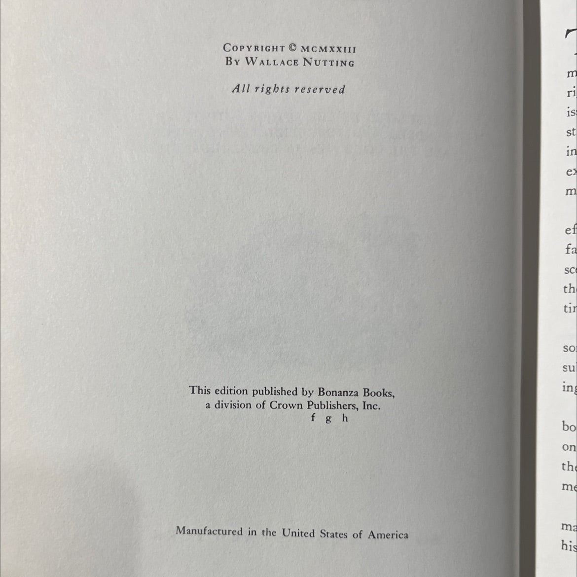 massachusetts beautiful book, by wallace nutting, 1923 Hardcover image 3