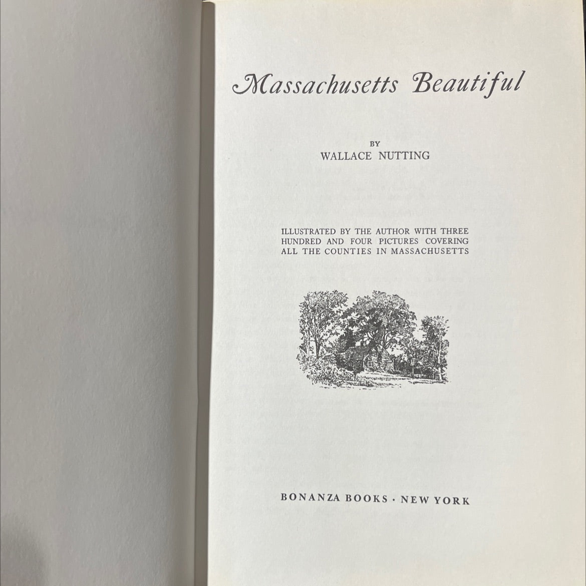 massachusetts beautiful book, by wallace nutting, 1923 Hardcover image 2