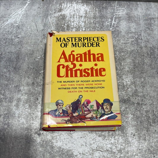 masterpieces of murder book, by agatha christie, 1977 Hardcover image 1