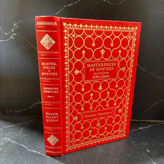 masterpieces of mystery detective directory part one book, by ellery queen, 1977 Hardcover image 1