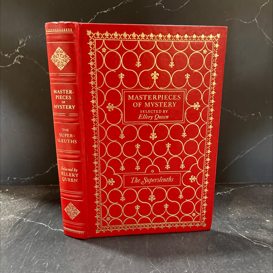 masterpieces of mystery the supersleuths book, by ellery queen, 1976 Leather image 1