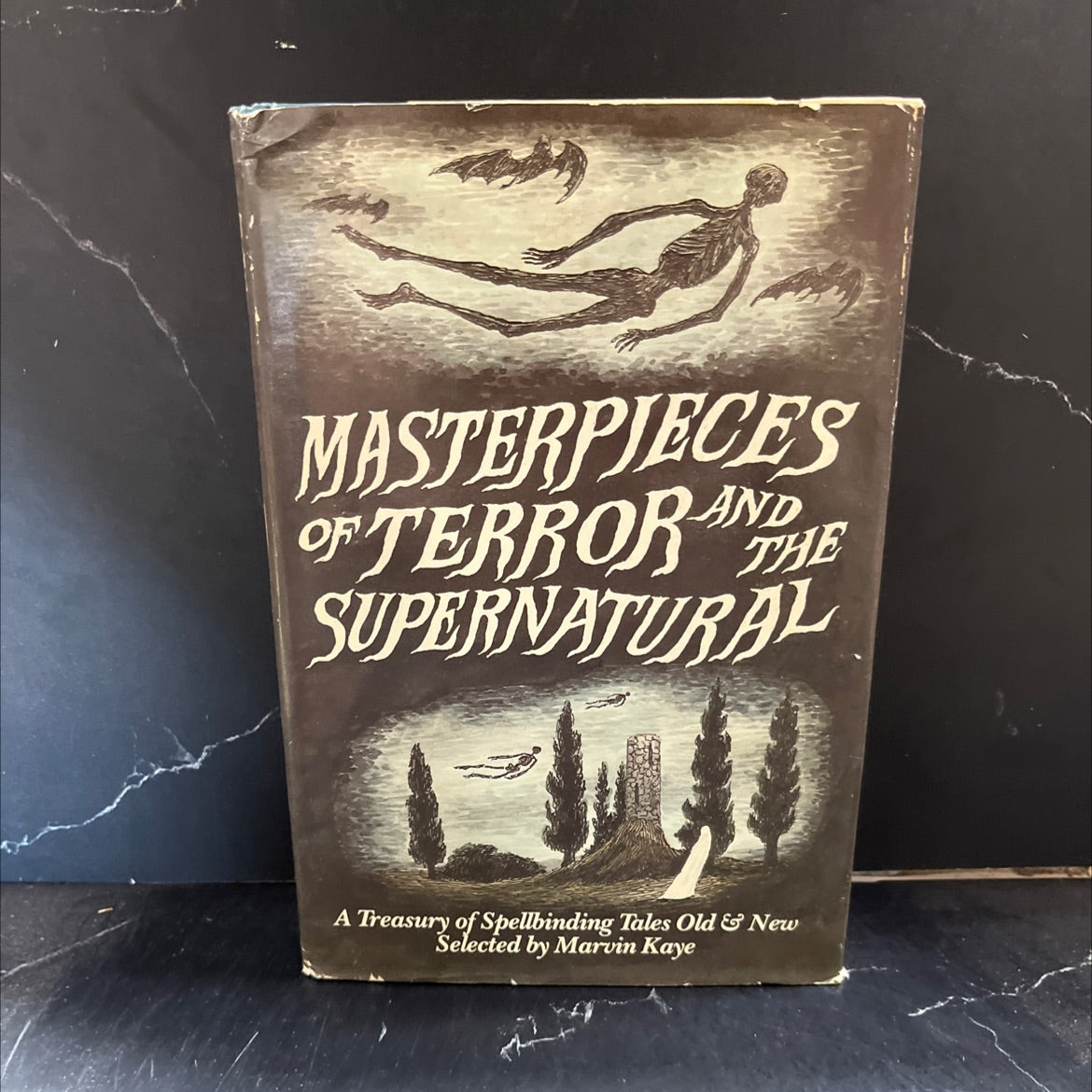 masterpieces of terror and the supernatural book, by Marvin Kaye, Saralee Kaye, 1985 Hardcover image 1